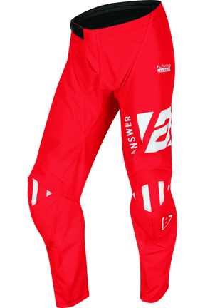 Syncron Merge Youth MX Offroad Pants Red/White 26 USA