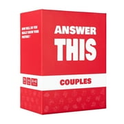 Answer This - Couples Games - How Well Do You Know Your Partner? - Relationship & Conversation Card Game for Date Night or a Party