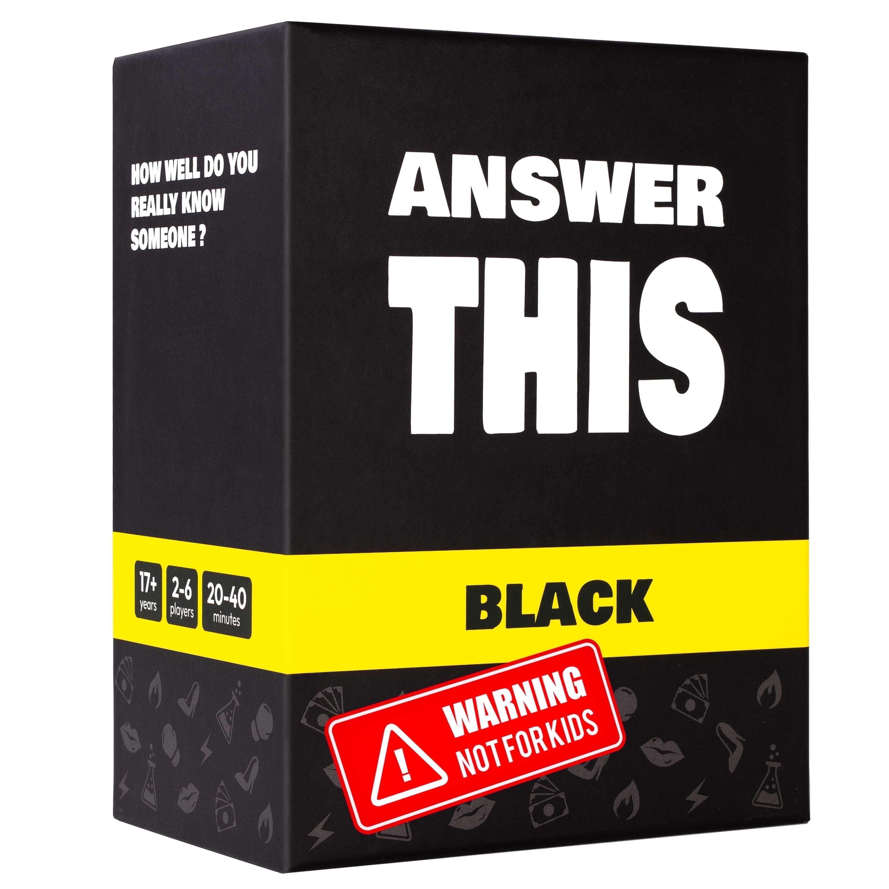 Answer This - How Well Do You Know Your Close Friends? - Hilarious Party Card Game for Adults