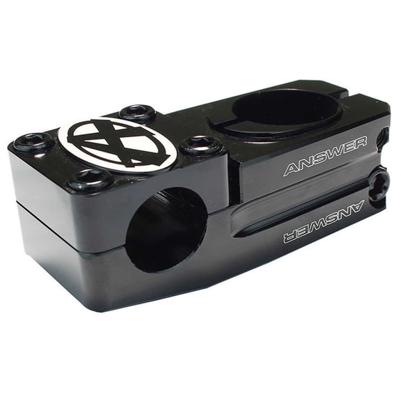 AnswerBMX Dual Length Pro XL Stem (22.2) 10d x 50/57mm Black