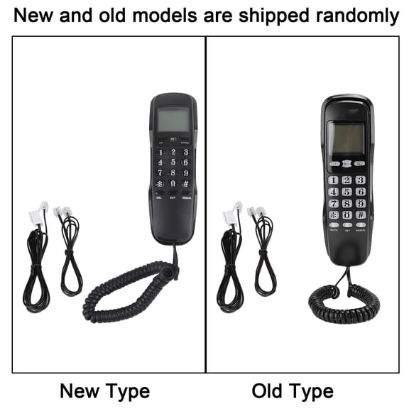 Answering Machines & Caller ID Accessory Kit black Random ColorBlack Support and DTMF dual system and incoming call number display.