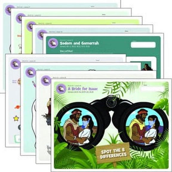 Answers Bible Curriculum Prek-1 Unit 4 Take Home Sheets (1 Pack; 2Nd Edition)