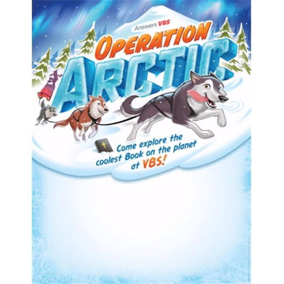 Answers In Genesis 186728 VBS-Operation Arctic-Promotional Poster - Pack of 10