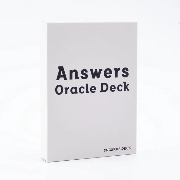 Answers Oracle Deck 36 Cards Divination Fate Messages Keywords and Meanings for Beginners and Professional Player Board Games