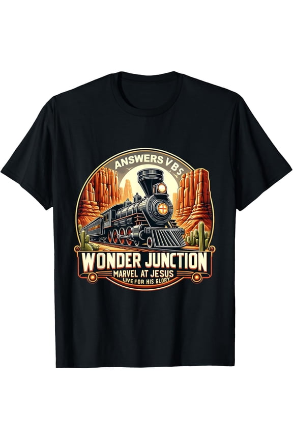 Answers VBS Wonder Junction Train Theme Costume V3 T-shirt