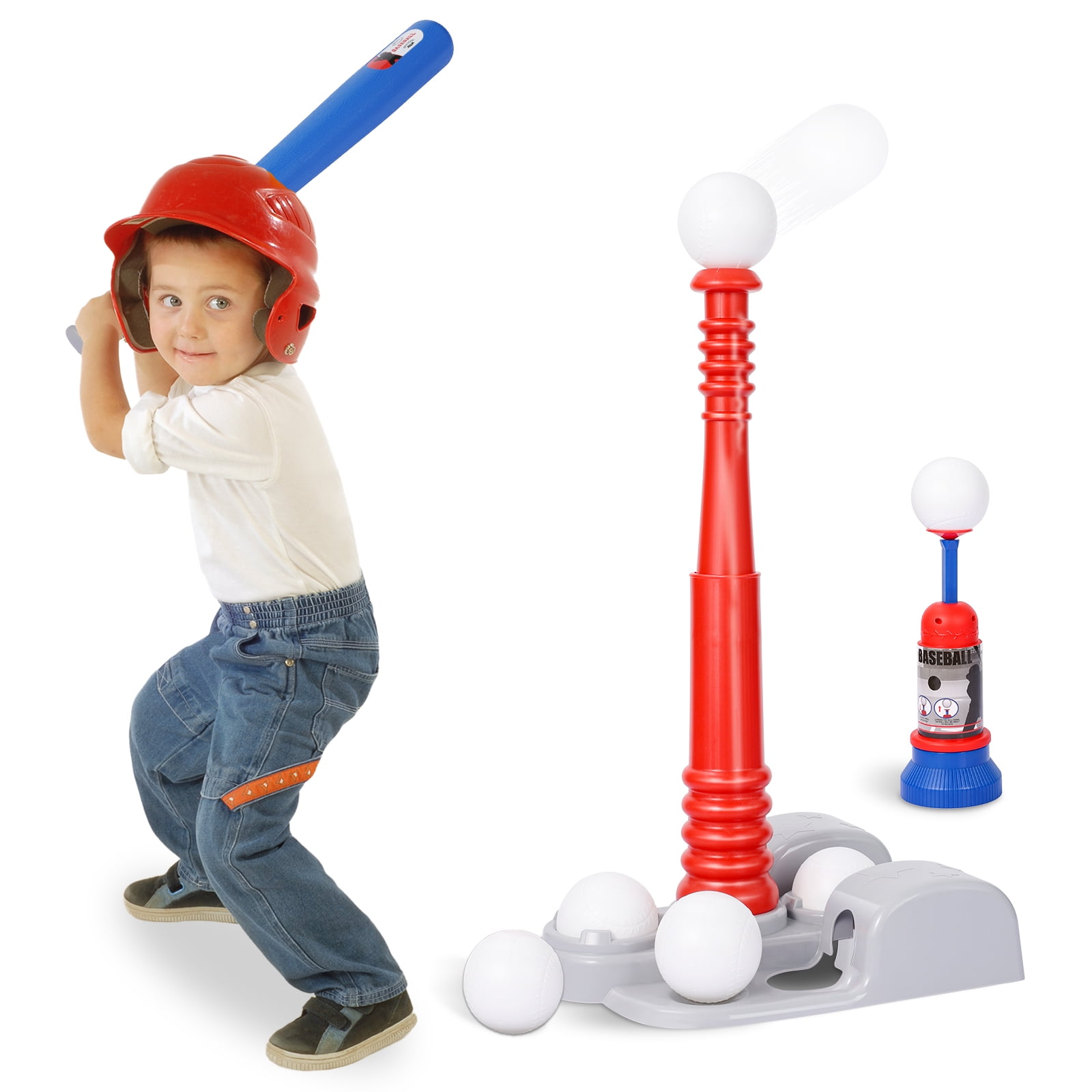 Ant Class Kids Baseball Tee Ball Set, TBall Set for Kids, Toddler