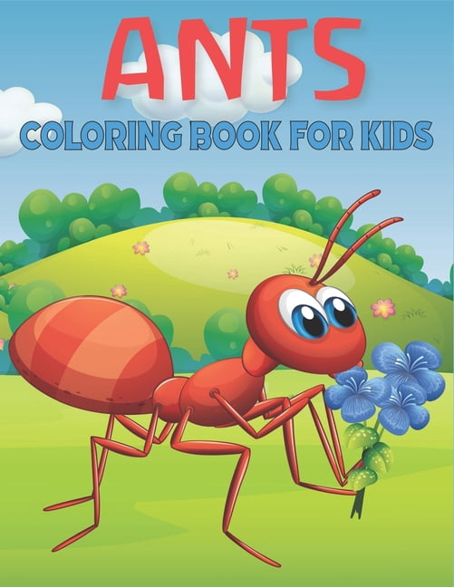 Ant Coloring Book For Kids : cool Ants Designs (Paperback) - Walmart.com