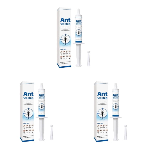 Ant Gel Pest Control Gel Bait for Indoor and Outdoor Use Long Lasting Formula Precision Applicator Tube for Cracks Corners Sugar Ant Traps Indoor
