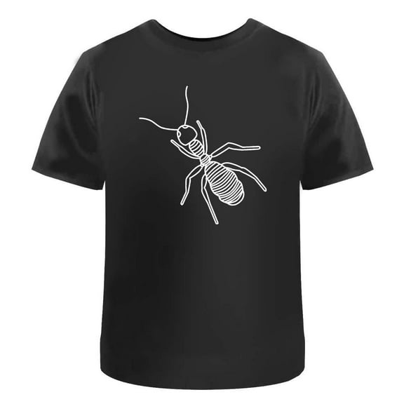 Ant Graphic T-Shirt – Unisex 100% Cotton Insect Lover Tee