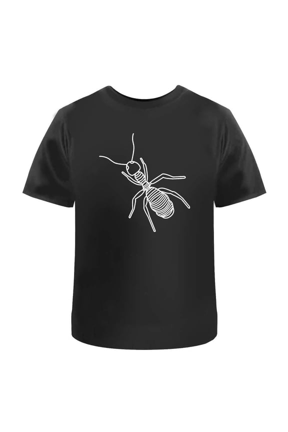 Ant Graphic T-Shirt – Unisex 100% Cotton Insect Lover Tee