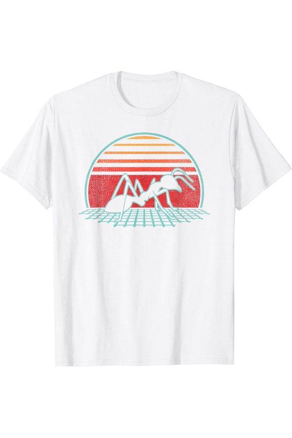 Ant Keeper Ant Lover Retro Vintage 80s Style T-Shirt