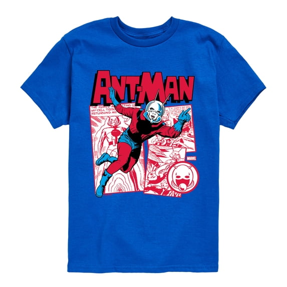 Ant-Man - Retro - Youth Boys Short Sleeve Graphic T-Shirt