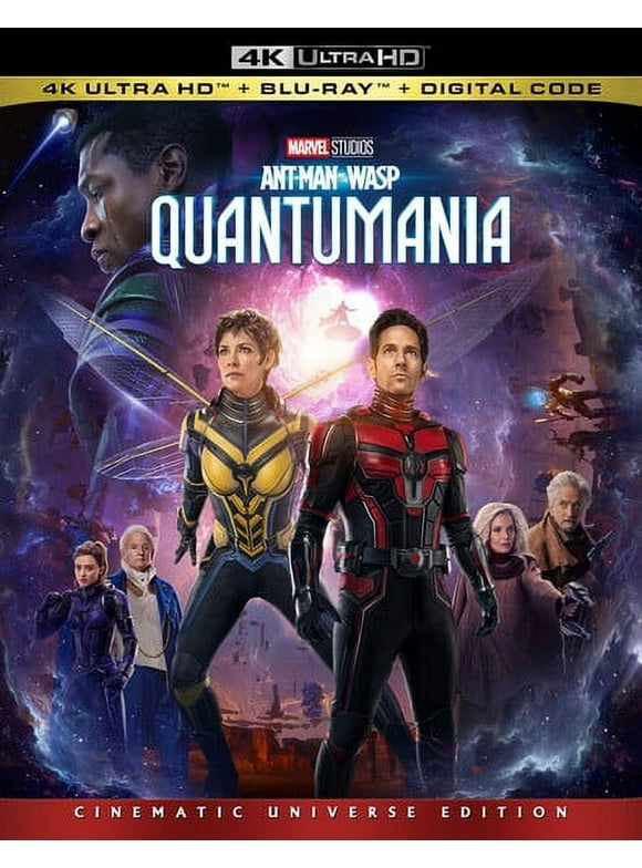 Ant-Man and the Wasp: Quantumania (4K UHD + Blu-ray + Digital Code)
