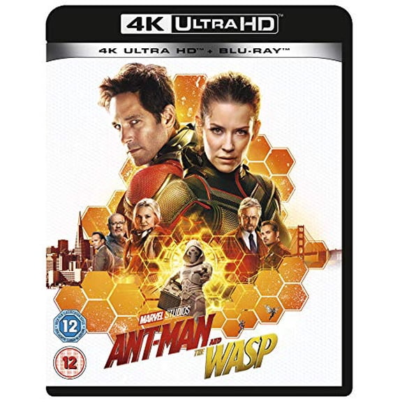 Ant-Man and the Wasp (4K Ultra HD) Laurence Fishburne David Dastmalchian Michael Douglas