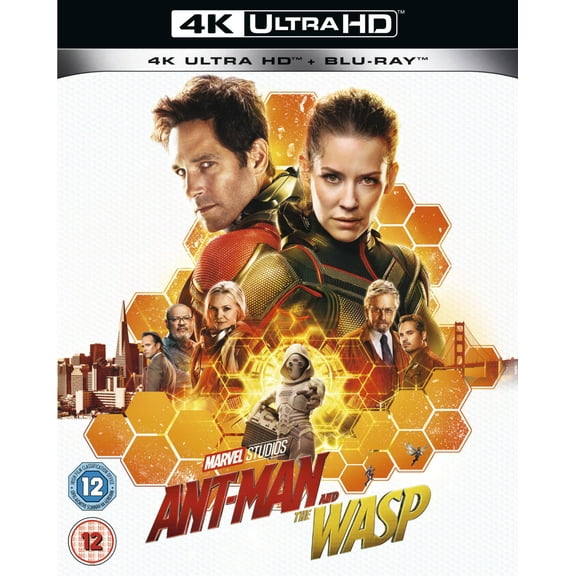 Ant-Man and the Wasp (4K Ultra HD) Laurence Fishburne David Dastmalchian Michael Douglas
