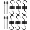 thumbnail image 1 of Ant Moat,Ant Guard Hook, Hummingbird Feeders Hooks,Moat for Hummingbird and Oriole Feeders, Nectar Feeders (6 Pack Black), 1 of 7