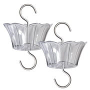 Ant Moat for Hummingbird Feeder - 3 OZ x 2 Pack Clear Insect Guard with Large Capacity