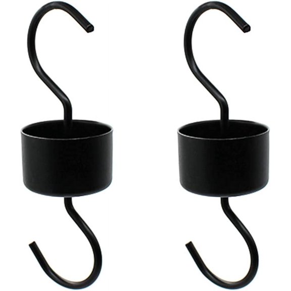 Ant Moat for Hummingbird Feeders 2 Pack Black