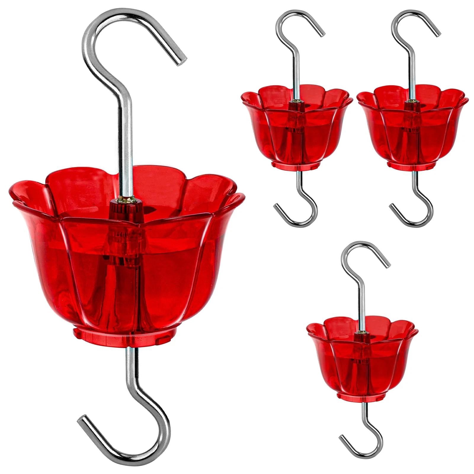 Ant Moat for Hummingbird Feeders 4 Pack,2 oz Capacity,Suitable for Outdoor Yard