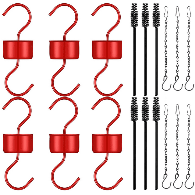 Ant Moat for Hummingbird Feeders,(6 Pack)Hummingbird Feeder Ant Guards