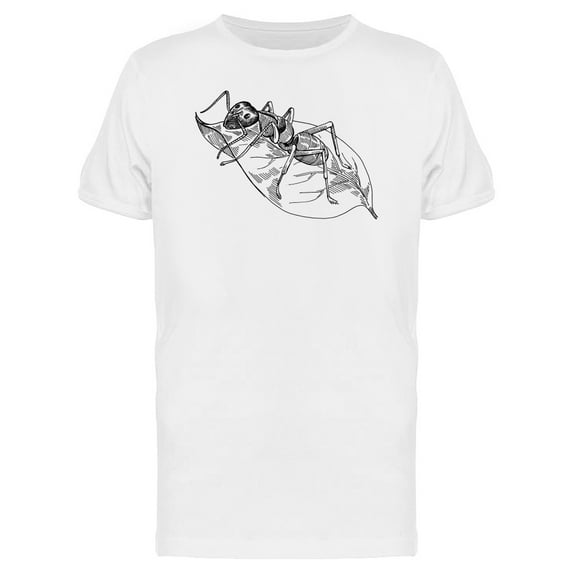 Ant On Leaf Tee Men's -Image by Shutterstock