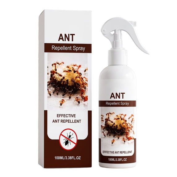 Ant Repellent Spray 100ml Natural Ingredient Formula for Indoor and Outdoor Use Effective Ant Control Solution for Home Office Kitchen Garden Safe for Surfaces