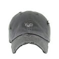 thumbnail image 1 of Ant Vintage Baseball Cap Embroidered Cotton Adjustable Distressed Dad Hat Dark Grey, 1 of 1