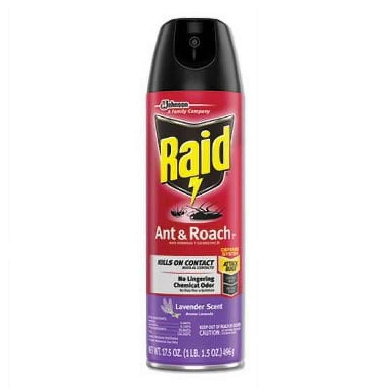 Ant and Roach Killer, 17.5 oz Aerosol Spray, Lavender, 12/Carton Ant and Roach Killer, 17.5 oz Aerosol Spray, Lavender, 12/Carton