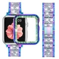 thumbnail image 1 of Antank Apple Watch Bands 40mm Women Glitter Metal Strap with Bling Diamond Protective Case For iWatch Series 4 5 6, 1 of 7