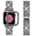 Antank Apple Watch Bands 44mm Women Glitter Metal Strap with Bling