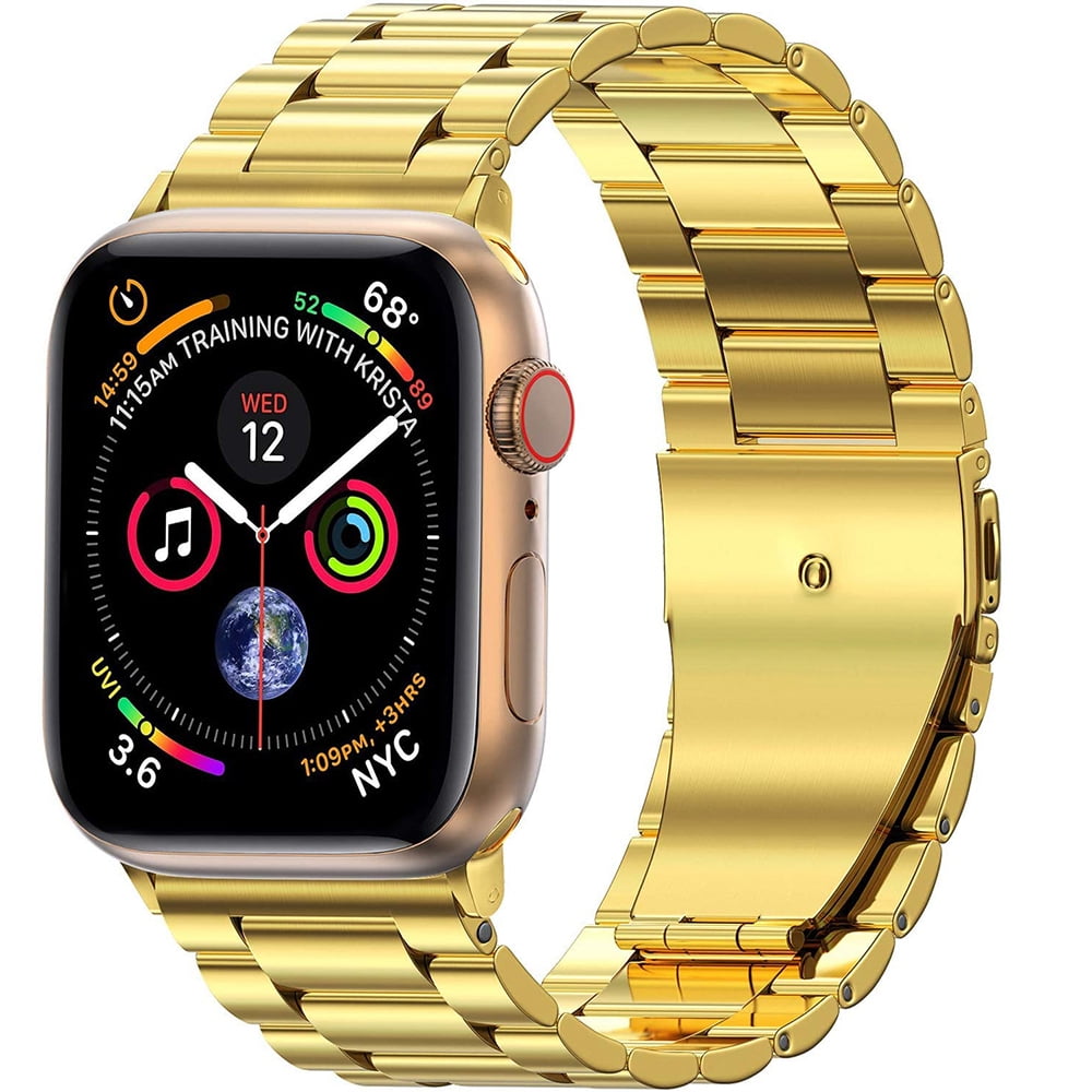 Apple watch series 4 gold stainless steel online