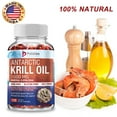 Antarctic Krill Oil 1000mg Omega3 DHA/EPA, Astaxanthin Heart