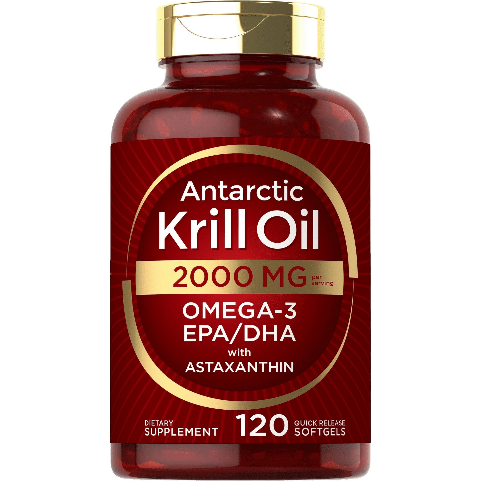 Antarctic Krill Oil 2000 mg 120 Softgels