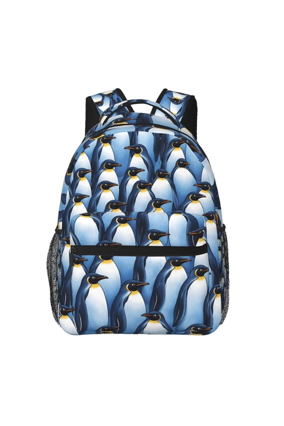 Antarctic Penguins Backpack Lightweight Rucksack Travel Bag for Men and Women