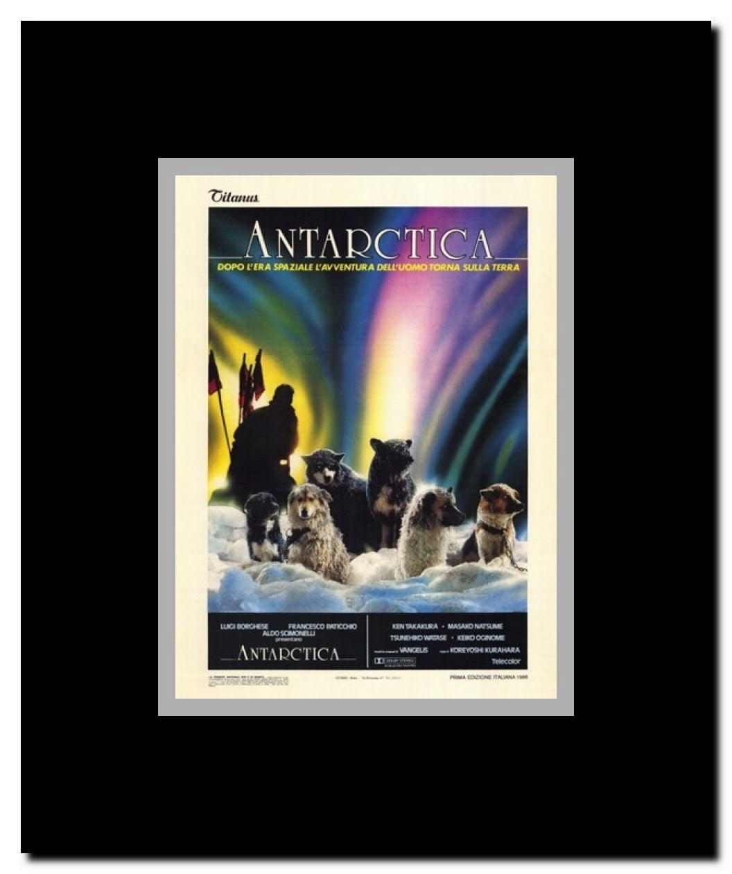 Antarctica Framed Movie Poster