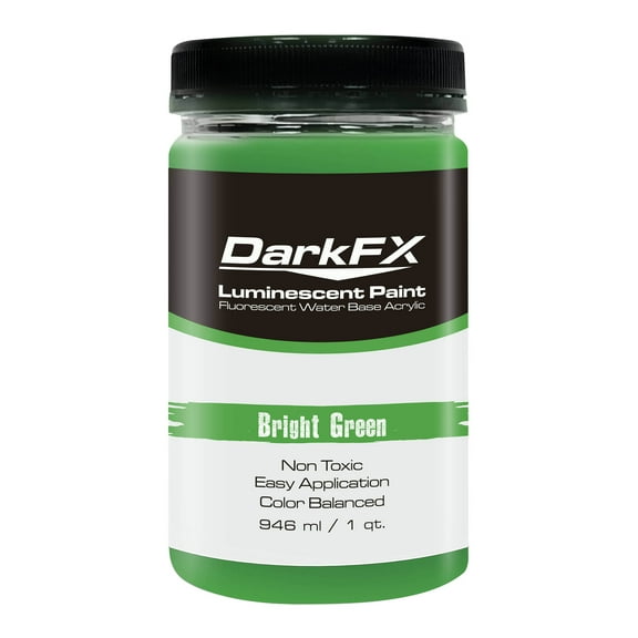 Antari DFX-VL1QT-BGN, 1 Quart DarkFX UV Paint - Bright Green