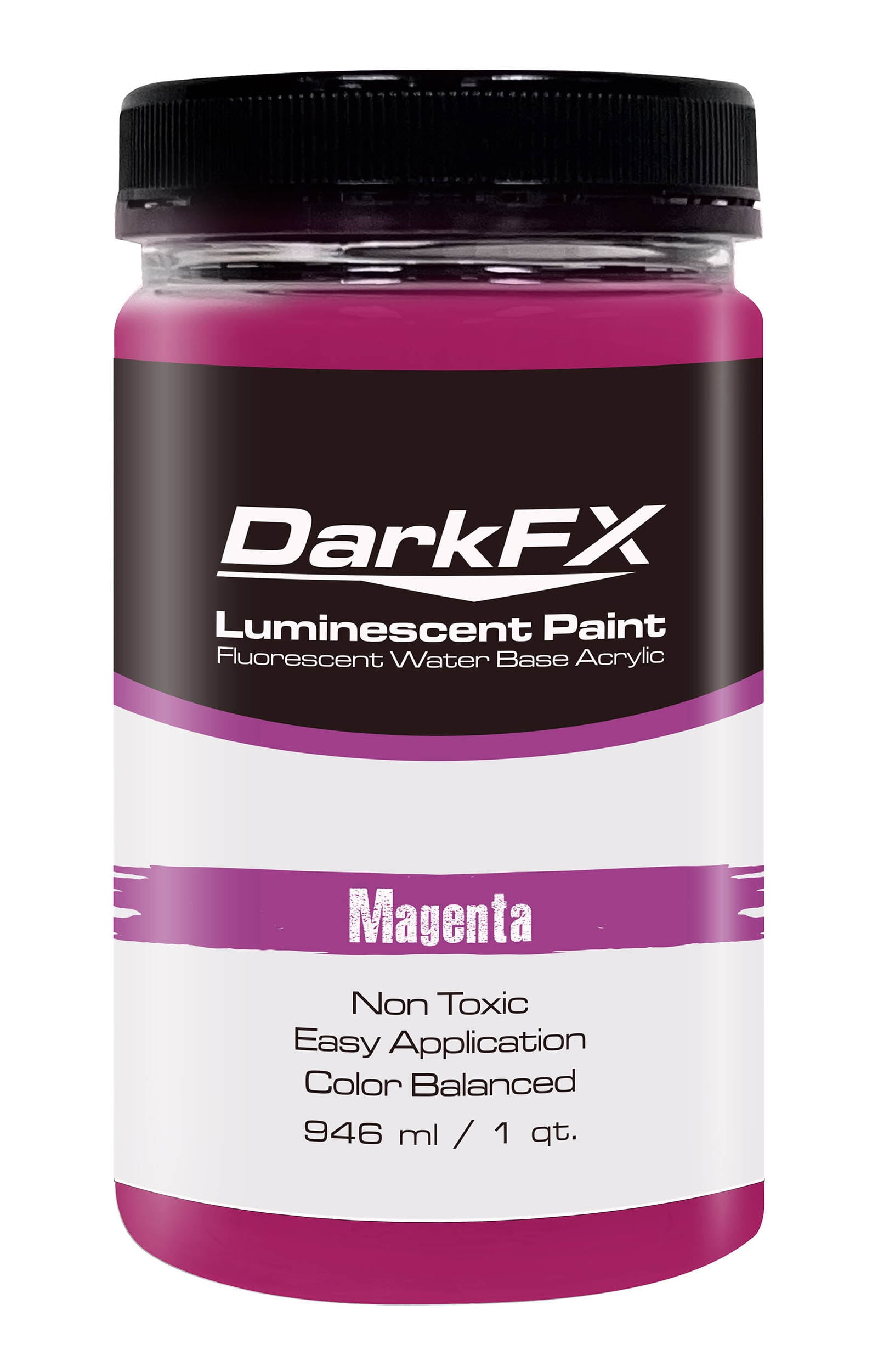 Antari DFX-VL1QT-MGT, 1 Quart DarkFX UV Paint - Magenta