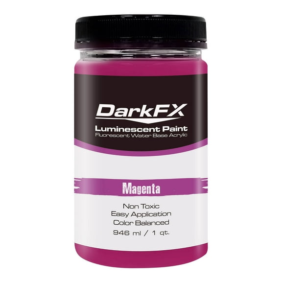 Antari DFX-VL1QT-MGT, 1 Quart DarkFX UV Paint - Magenta