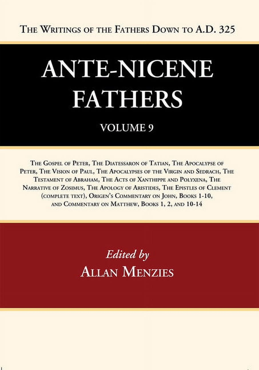 Ante Nicene Fathers