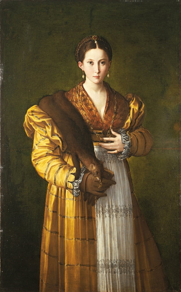 Anteas Portrait (Portrait Of Young Woman) Canvas Art - (24 x 36)