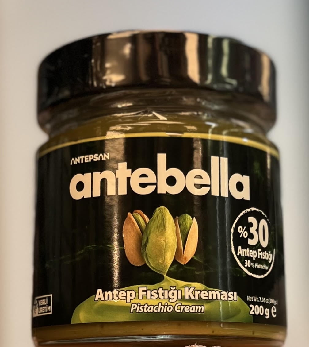 Antebella Pistachio Nut Butter, 30% Pistachio, Spread for Bread