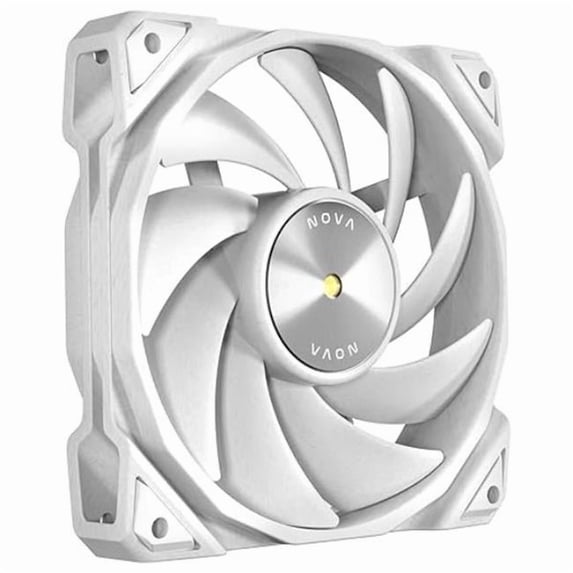 Antec NOVA 120 WHITE 3200 RPM Nova Series 120 mm PWM PC Fan - High-Performance Case Fan, White