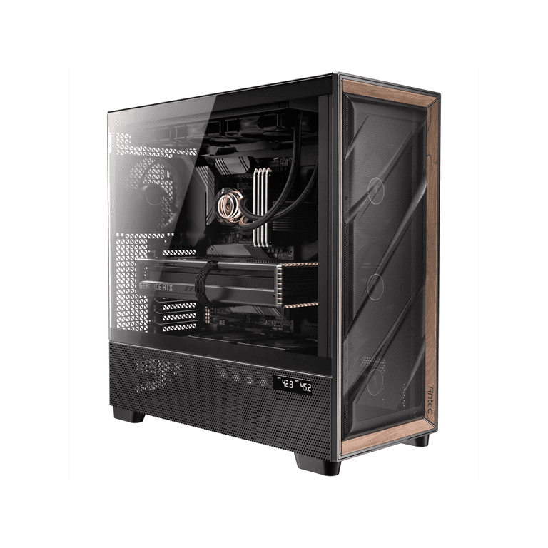Antec FLUXPRO Flux Pro Full-Tower E-ATX PC Case Black - Walmart.com