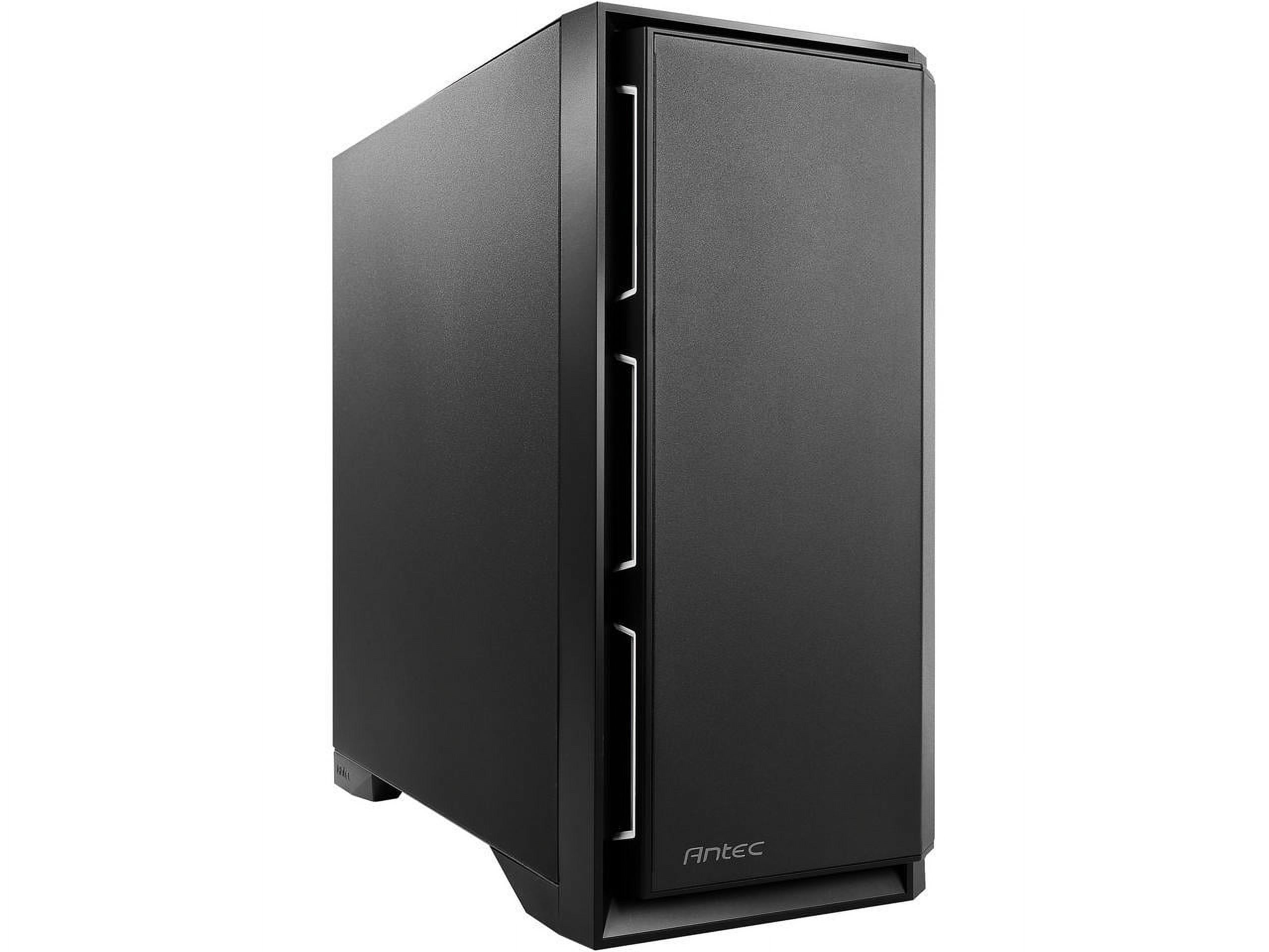 Antec Performance Series P101 Silent Black 0.8mm SPCC ATX Mid Tower Case with 8 x 3.5" HDD / 2.5" SSD Removable Bays - image 1 of 19