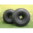 thumbnail image 2 of Major White Steel Trailer Wheel/Rim – 4 Lug, 8" Diameter, Fits 18.5x8.50-8 & 18.5x9.50-8 Tires 2 of 6