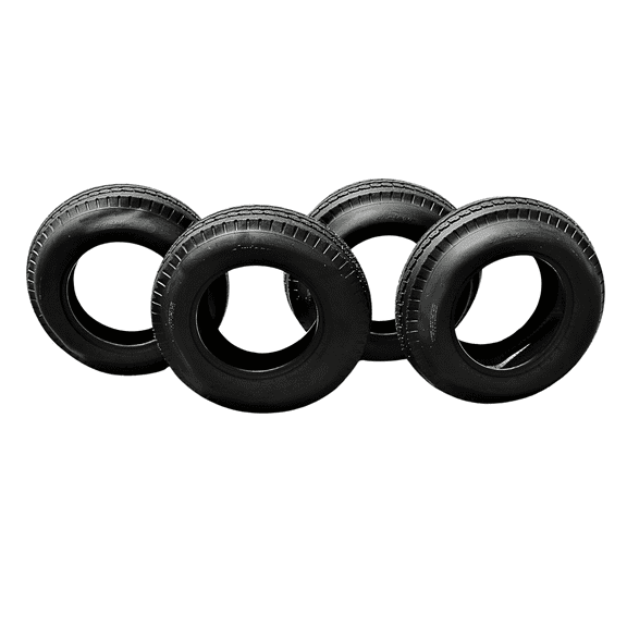 Antego ST225/75D15 Bias Trailer Tires, 8 Ply Load Range D by Antego Tire & Wheels (Set of 4)