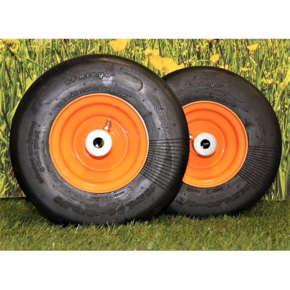 Antego Tire and Wheel (Set of 2) 11x4.00-5 Tire and Wheel Assemblies Compatible with Scag 9276, 483048, 15690