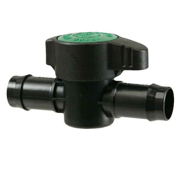 Antelco Barbed 3/4" (21mm) Tubing Coupling Valve for Drip Irrigation Systems