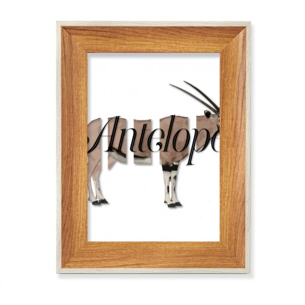 Antelope Body Segregation Assemblage Desktop Wooden Photo Frame Display ...