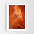 thumbnail image 1 of Antelope Canyon - Arizona Photography White Framed Wall Art Print 24 x 36 inches, 1 of 3